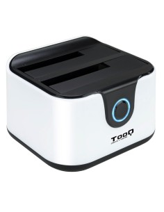 BASE HD 2.5/3.5" TOOQ    USB 2 NEGRO/BLANCO PN:...