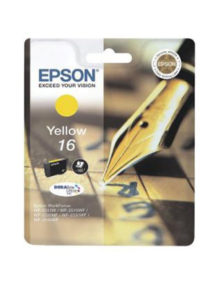 CARTUCHO EPSON T162440 AMARILL O PN: C13T162440 EAN: 8715946624945   