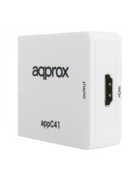 ADAPT. RCA A HDMI 1080P BLANCO  APPROX PN: APPC41 EAN: 8435099525400   