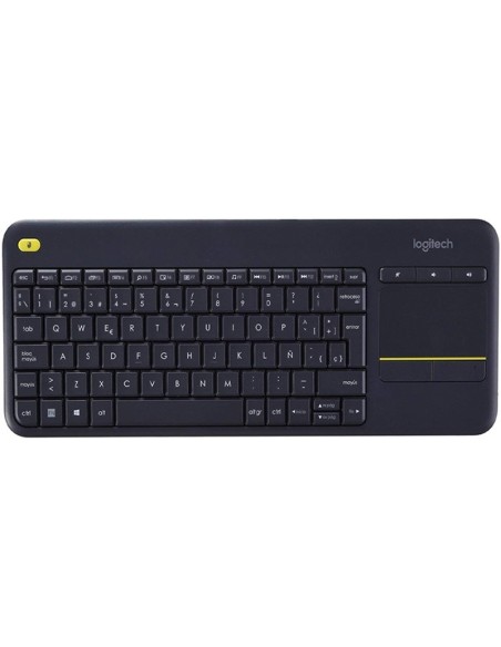 TECLADO CORDL. LOGITECH K400+  PLUS NEGRO PN: 920-007137 EAN: 5099206059351   