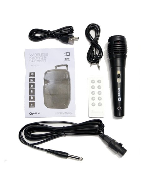 ALTAVOZ BT OMEGA PMG220 35W    CON ASAS EXTRA BASS PN: PMG220 EAN: 5907595452267   