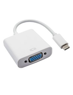 CONVERSOR VGA A USB C NEGRO PN: USB TYPEC A VGA EAN:...