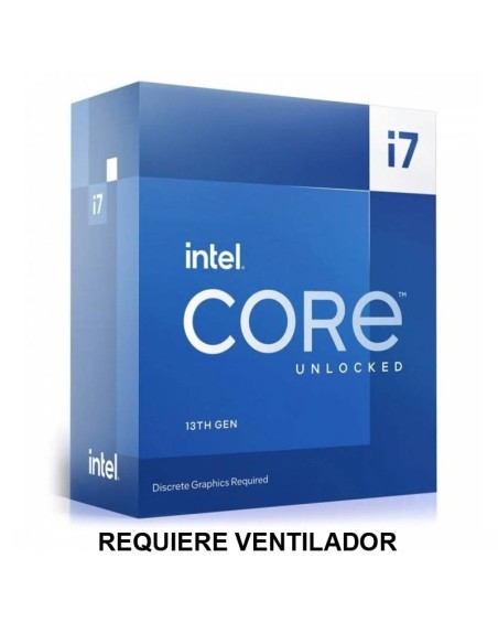 CPU INTEL S-1700    I7-13700KF 3.5GHZ BOX SIN VENTILADOR PN: BX8071513700KF EAN: 5032037258715   