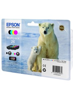 CARTUCHO EPSON MULTIPACK 26    4 COLORES PN: C13T26164010...