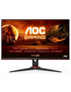 MONITOR 23.8" AOC LED 24G2SPAE IPS FHD PREMIUM NEGRO Y...