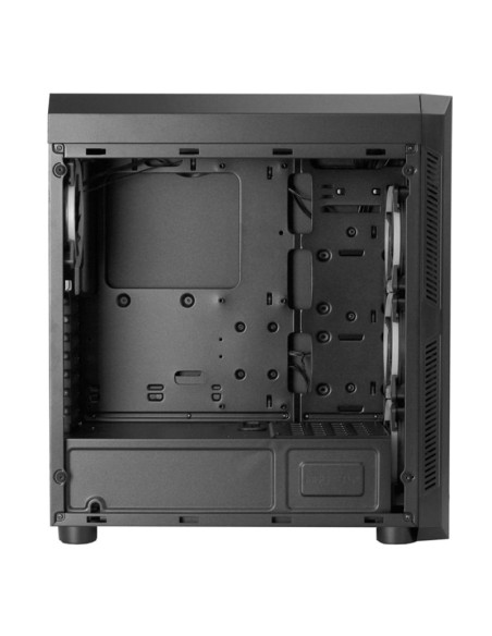 CAJA GAMING CHIEFTEC SCORPION  II RGB NEGRA CRISTAL TEMP PN: GL-02B-OP EAN: 0753263075741   