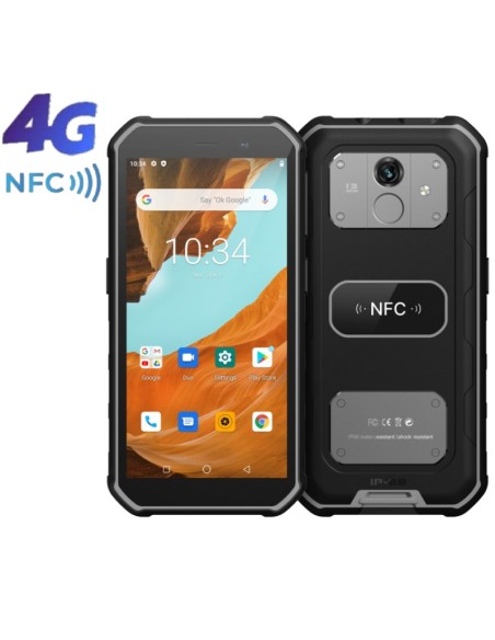 MOVIL PDA 5.5" MAXI 30 6GB 128 GB ANDROID 13 IP68 GRIS PN: 3732 EAN: 8447071001437   