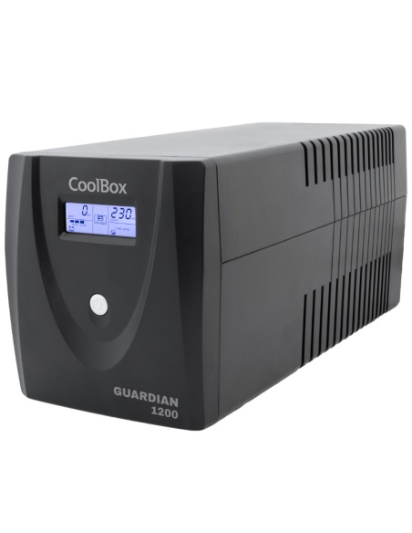 SAI 1200VA COOLBOX GUARDIA3    LCD 720W NEGRO PN: COO-SAIGD3-12D EAN: 8437012429284   