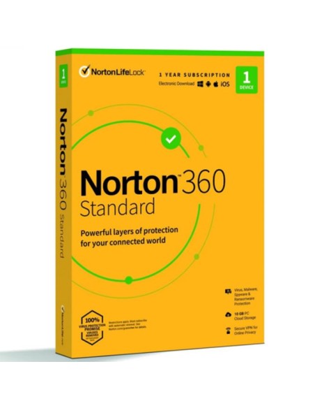 AV NORTON    360 ESTANDAR  1LC 1 USUARIO PN: 21433183 EAN: 5397231019372   