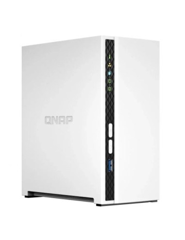 CAJA NAS QNAP TS-233 2GB DDR4  BLANCO 2X BAHIAS...