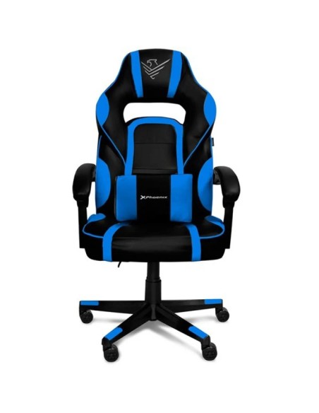 SILLA GAMING PHOENIX TROPHY    CUERO PU AZUL PN: PHTROPHY-BL EAN: 8436583232873   