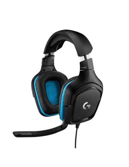 AURI + MIC 3.5MM LOGITECH G432 NEGRO PN: 981-000770 EAN: 5099206082410   