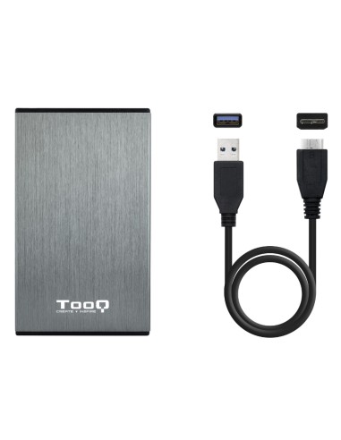 CAJA 2.5" USB 3.1 TOOQ    GRIS TQE-2527G PN:...