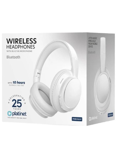 AURI + MIC BT PLATINET PHB086W PLATA PN:...