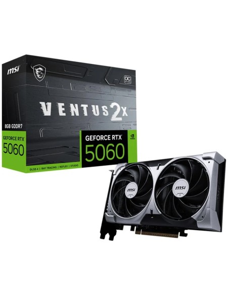 VGA RTX5060    8GB GDDR7  MSI  VENTUS OC EDITION PN: 912-V537-002 EAN: 4711377344272   