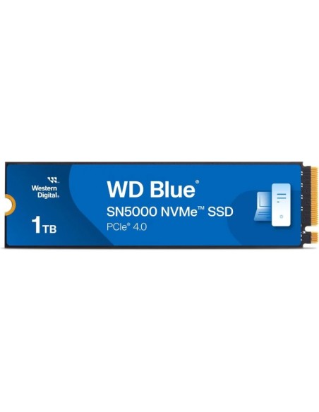 DISCO M.2 NVME   1TB WD BLUE   SN5000 GEN4 PCIE 4.0 PN: WDS100T4B0E EAN: 718037894843    