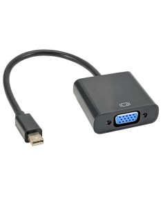 CONVERSOR MINI DISPLAY PORT A  VGA 0.15M NEGRO PN: MINI...