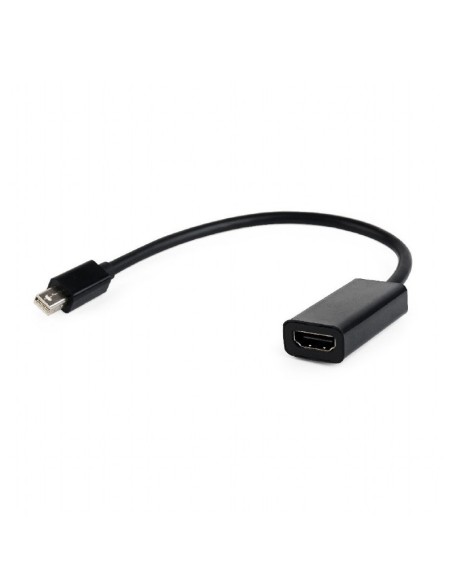CONVERSOR HDMI HEMBRA A MINI   DISPLAY MACHO 15CM NEGRO PN: HDMI HEMB- MINIM EAN: 1000000000930   