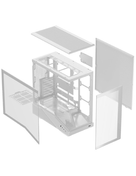CAJA GAMING ARIAN FRAME A400   ATX BLANCA PN: AB123533W EAN: 8436617921513   