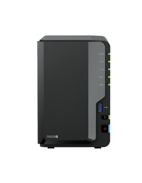CAJA NAS DS225+ SYNOLOGY       2GB DDR4 PN: DS225+ EAN: 846504006380    