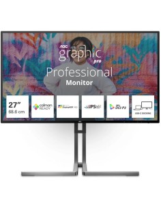 MONITOR   27" AOC U27U3CV LED  IPS ULTRAHD 4K DELTA E...
