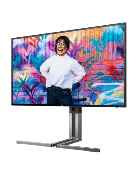 MONITOR   27" AOC U27U3CV LED  IPS ULTRAHD 4K DELTA E HDR400 PN: U27U3CV EAN: 1000000001634   