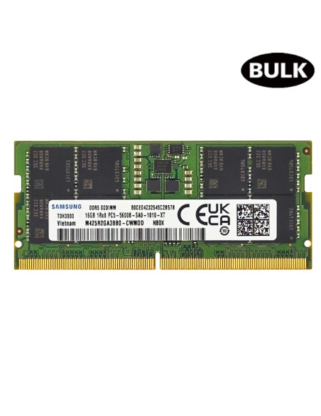 SODIMM DDR5 16GB/5600 SAMSUNG  BULK PN: REA3253 EAN: 1000000003253   