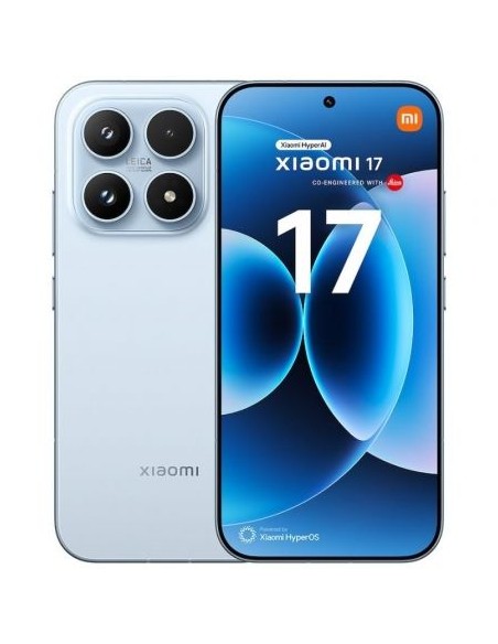 SMARTPHONE 6.3" XIAOMI 17      12GB 512GB NFC 5G AZUL PN: MZB0MLWEU EAN: 6932554483418   