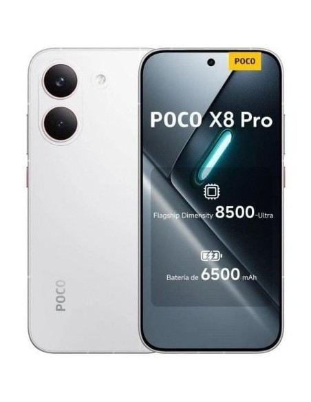 SMARTPHONE 6.59" XIAOMI POCO   X8 PRO 8GB 256GB NFC 5G BLANCO PN: MZB0N2KEU EAN: 6932554492519   
