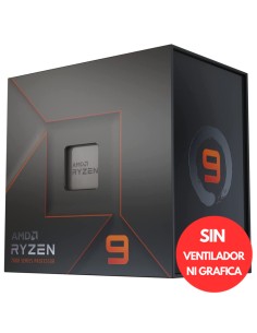 AMD S-AM5 RYZEN 9 7900X  BOX   4.7 GHZ BOX SIN VENTILADOR...