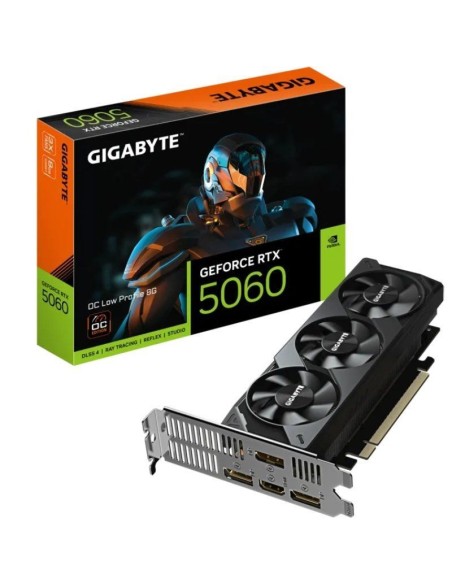 VGA RTX5060    8GB GDDR7       GIGABYTE GEFORCE LOW PROFILE PN: GV-N5060OC-8GL EAN: 4719331356422   